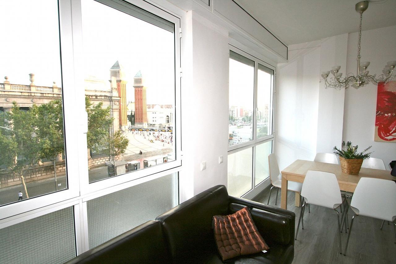 ApartEasy - Plaza España Deluxe Barcelona Exterior foto