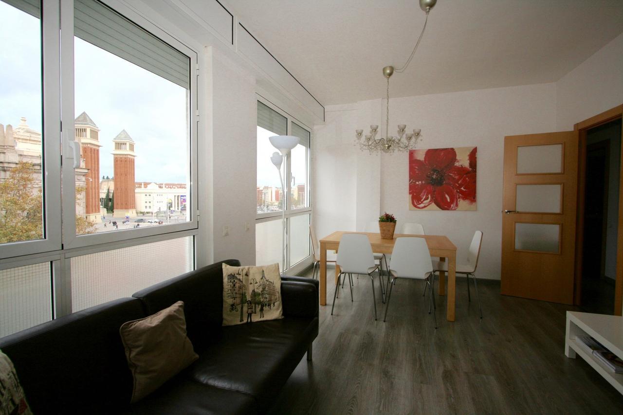 ApartEasy - Plaza España Deluxe Barcelona Exterior foto